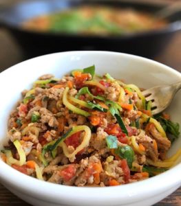 zucchini noodle turkey marinara recipe