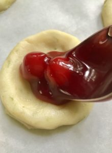 cherry lime cookies