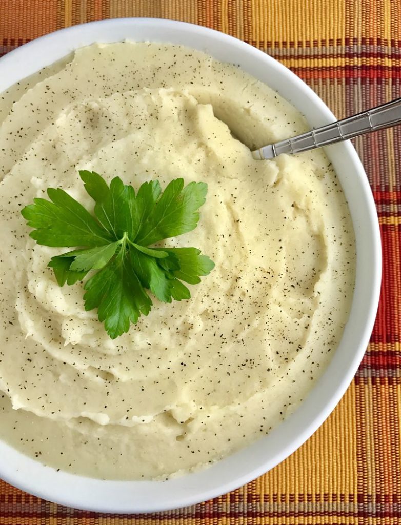 Creamy Dairy-Free Mashed Potatoes - Kitchen Gone Rogue