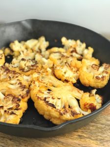 Red Thai Roasted Cauliflower Steaks - Kitchen Gone Rogue